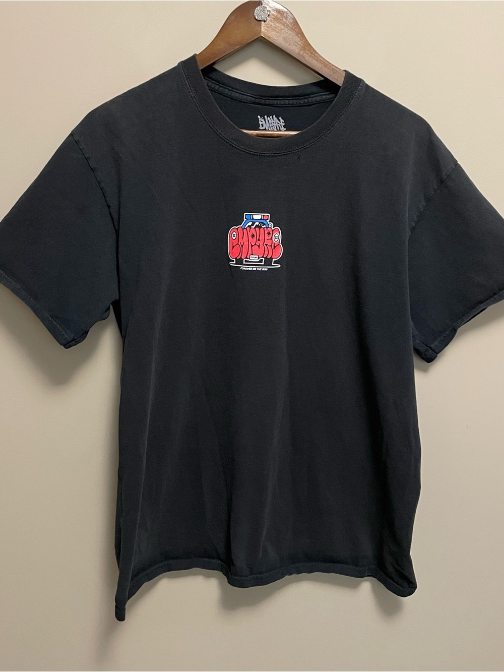 Empyre Black Forever on the Run T-Shirt Men’s Large